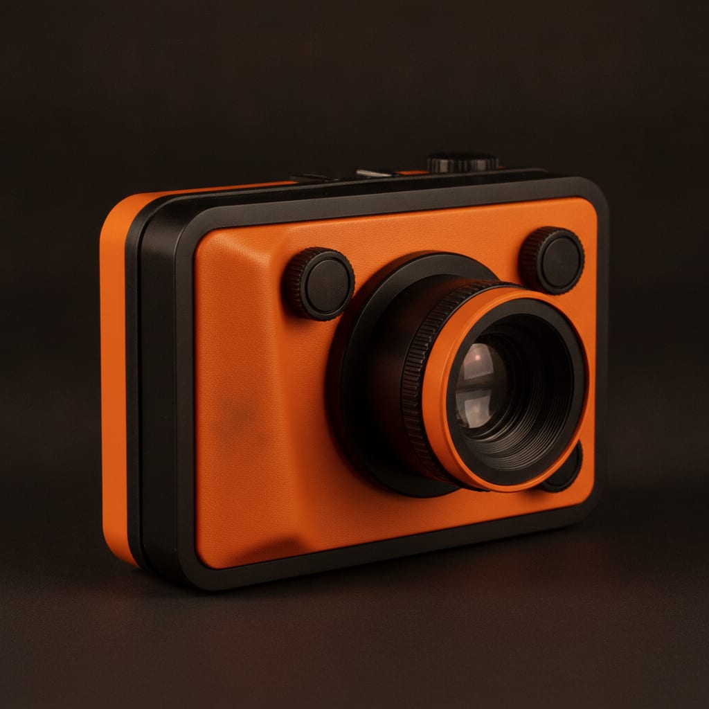 Nikonos V orange + Nikkor 35 mm f/2.5